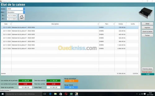 Logiciel gestion commerciale