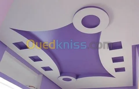 PLACOPLATRE ET PVC ET DEMENTABLE