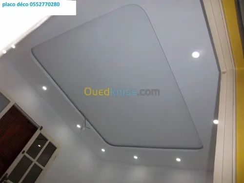 PLACOPLATRE ET PVC ET DEMENTABLE