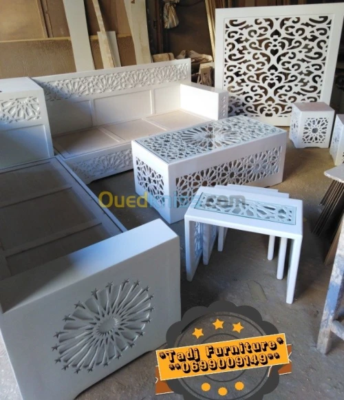 Fabrication des salons et canapé 