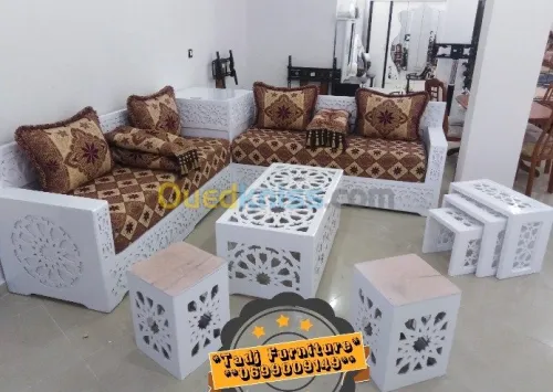 Fabrication des salons et canapé 