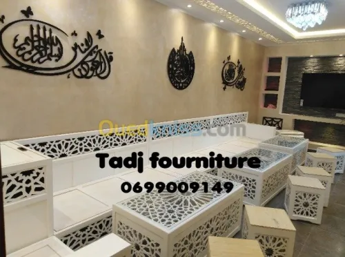 Fabrication des salons et canapé 