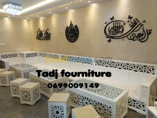 Fabrication des salons et canapé 