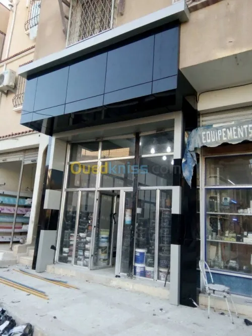 عرض خاص لتركيب وجهات المحلات و شركات ب