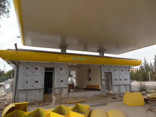 Alucobond station de service