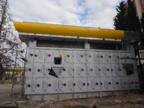 Alucobond station de service