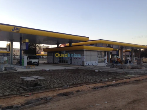 Alucobond station de service