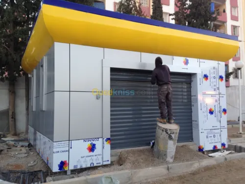 Alucobond station de service