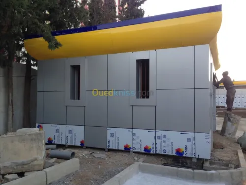 Alucobond station de service