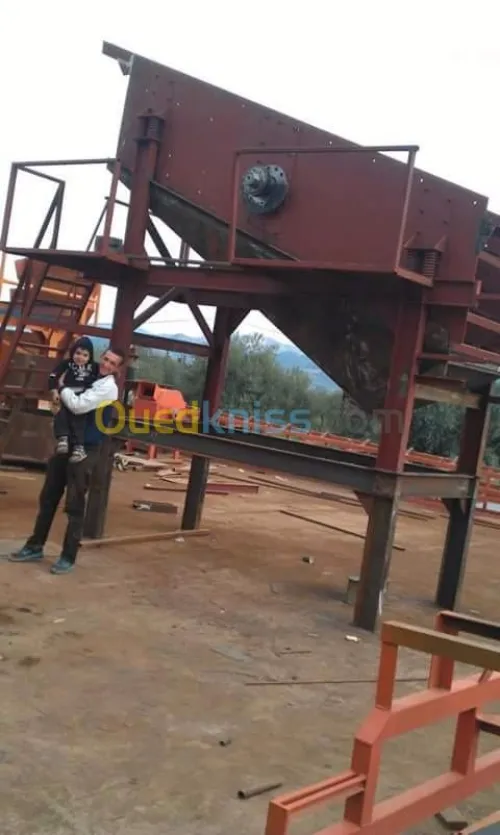 fabrication pour sabliere et carriere 