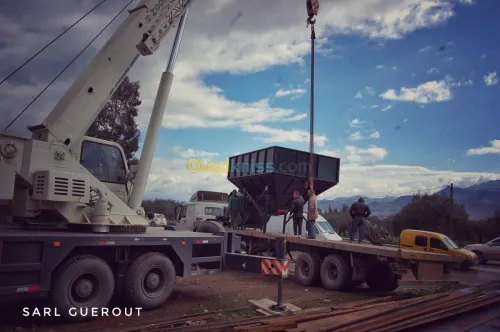 fabrication pour sabliere et carriere 