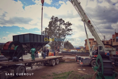 fabrication pour sabliere et carriere 