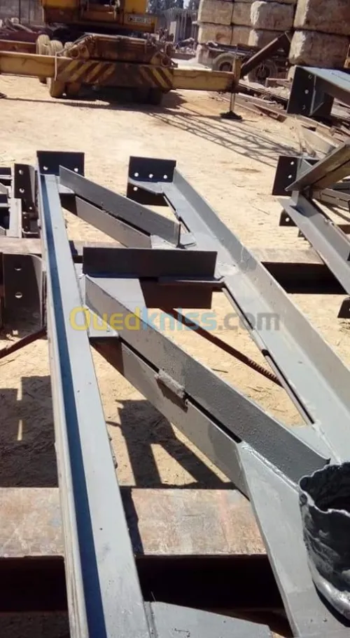 Travaux de charpente métallique