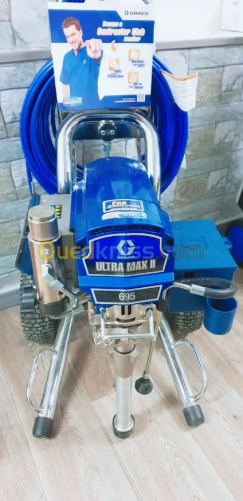 Pompe airless epoxy peinture bâtiment 