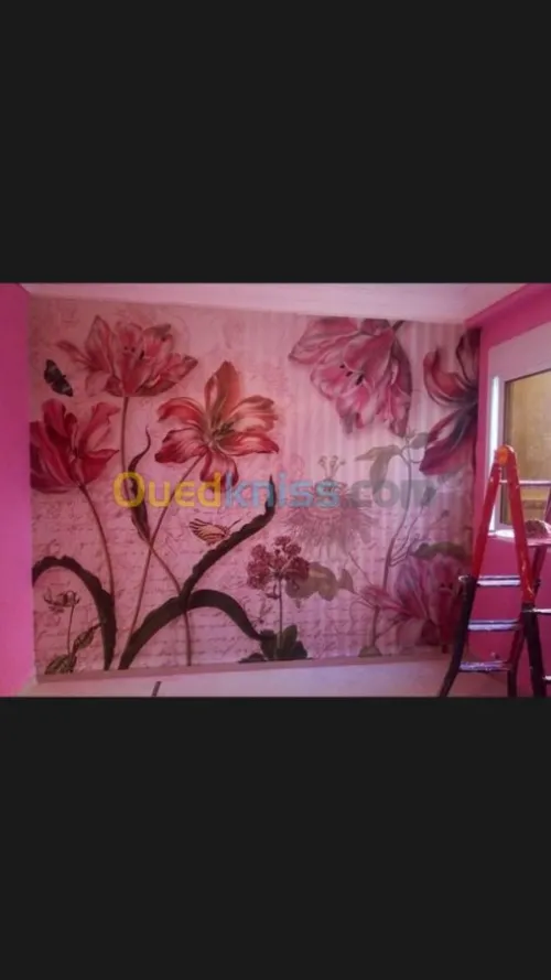 appliquer toutes types de peinture 