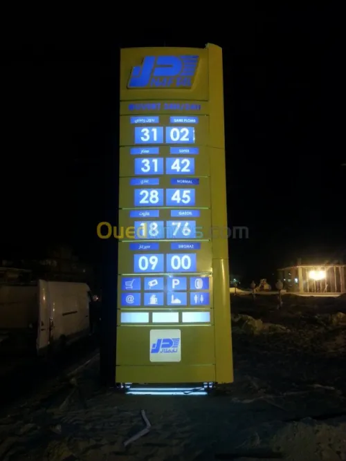  Habillage de station service