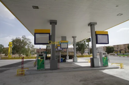  Habillage de station service