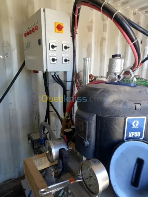Machine pour revêtement de pipeline gr