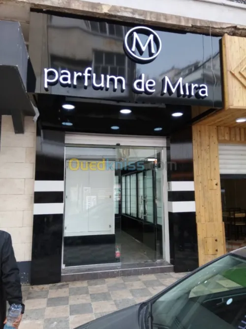 alucobond,enseigne,verre trempé,forex