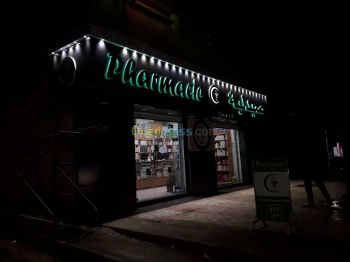 alucobond,enseigne,verre trempé,forex