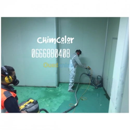 Resine epoxy pour sol