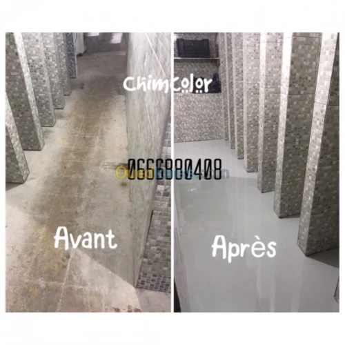 Resine epoxy pour sol