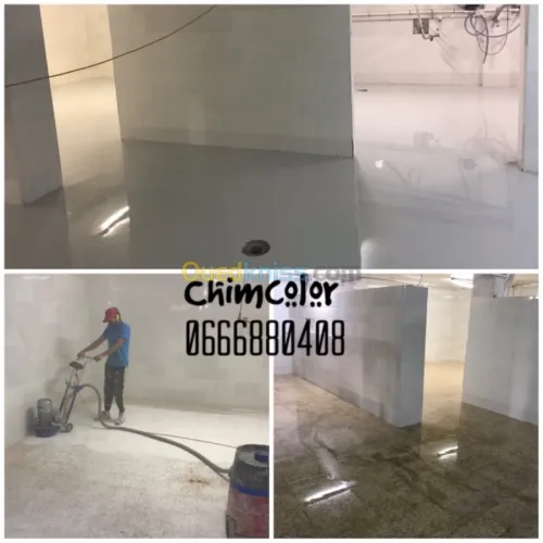 Resine epoxy pour sol