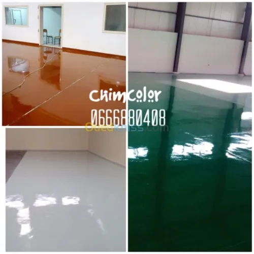 Resine epoxy pour sol