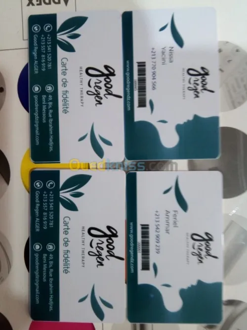 IMPRESSION SUR CARTES EN PVC (Badges)