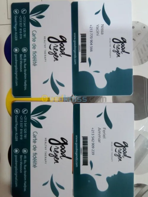 IMPRESSION SUR CARTES EN PVC (Badges)