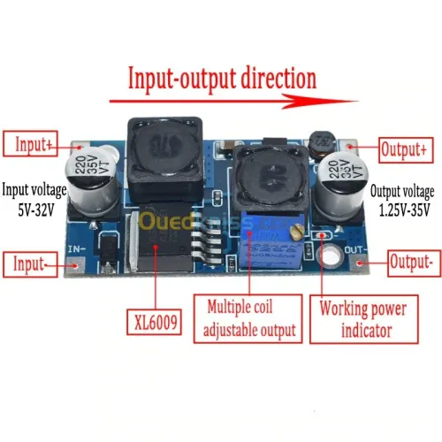 Régulateur De Tension Elevateur  MT3608 2A/ XL6009 4A arduino