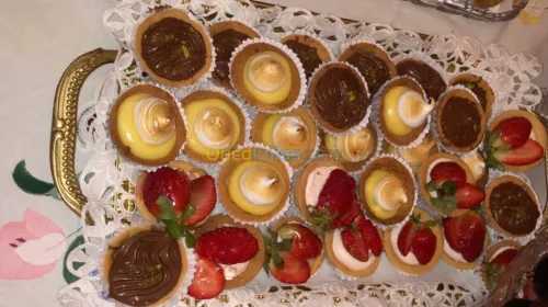 Gâteaux orientaux et secs sur commande