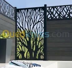 Découpe laser/Décorations tôle et tube