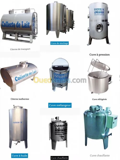 TANK ET CITERNES DE STOCKAGE  @