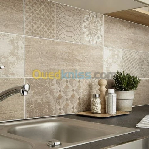 Carleur pose dalle de sol, faïence 