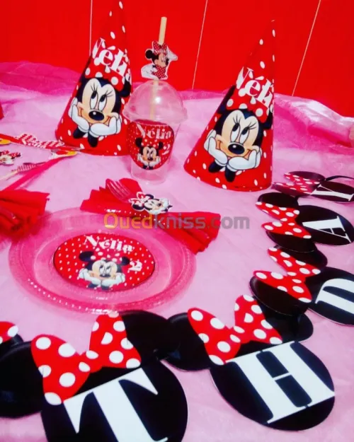 Décoration et buffet d'anniversaire à 