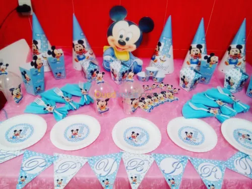Décoration et buffet d'anniversaire à 