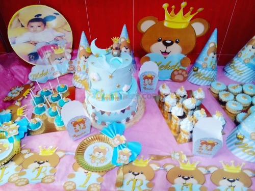 Décoration et buffet d'anniversaire à 
