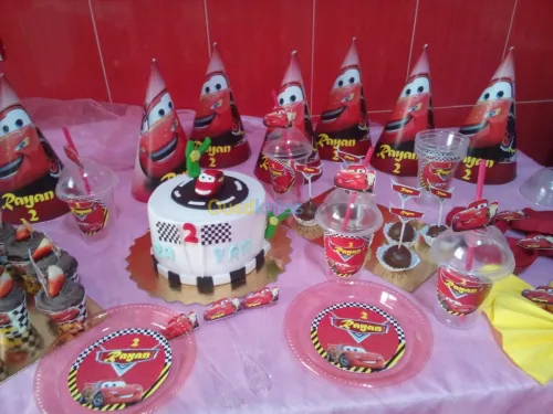 Décoration et buffet d'anniversaire à 
