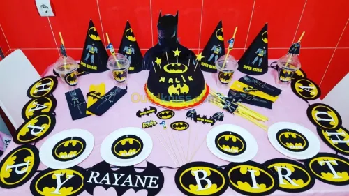 Décoration et buffet d'anniversaire à 