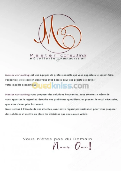 consulting Restauration & Hôtellerie 