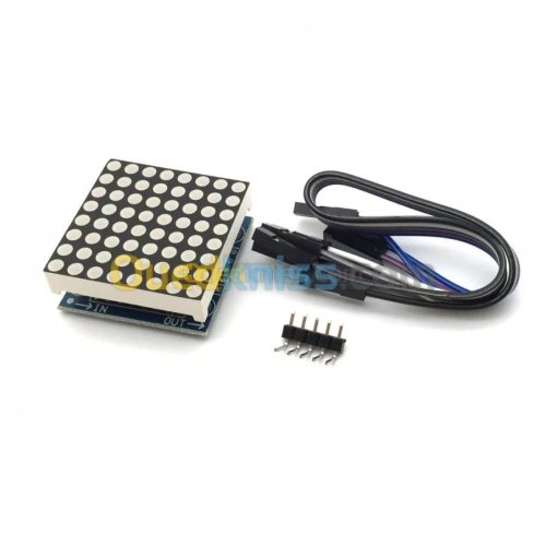 Matrix TM1638 / MAX7219  :1 bit  ET  4  bit Arduino  