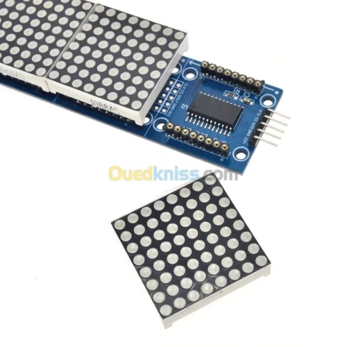 Matrix TM1638 / MAX7219  :1 bit  ET  4  bit Arduino  