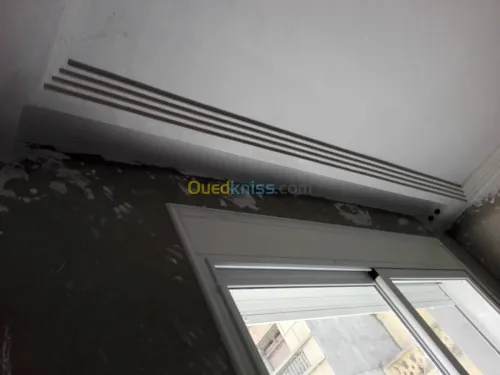 Platre . faux plafond 