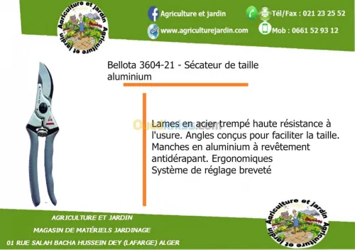 sécateur profesionnel bellota 