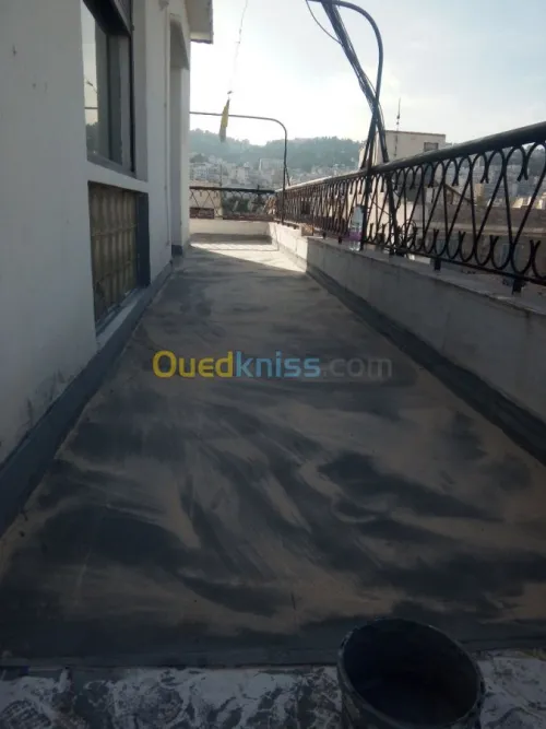 tous travaux d'etancheité  . resine
