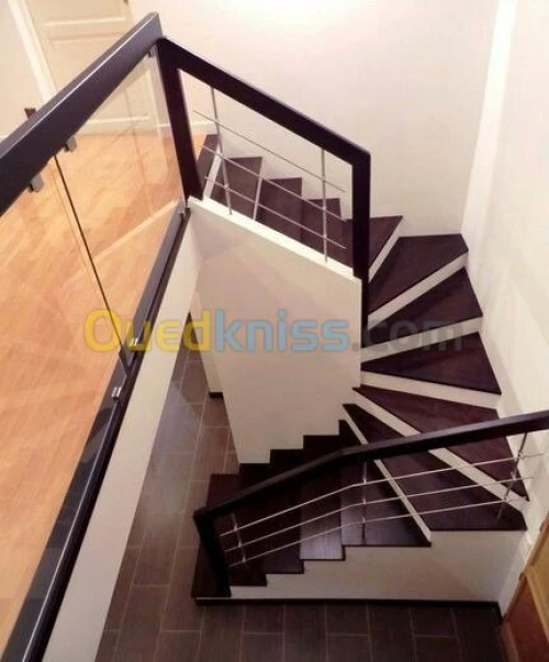 Rampes d'escalier toutes types 