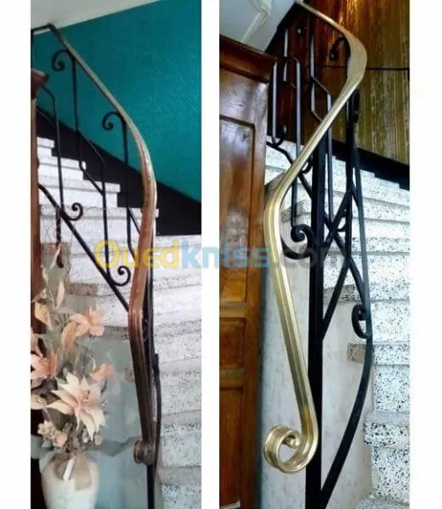 Rampes d'escalier toutes types 