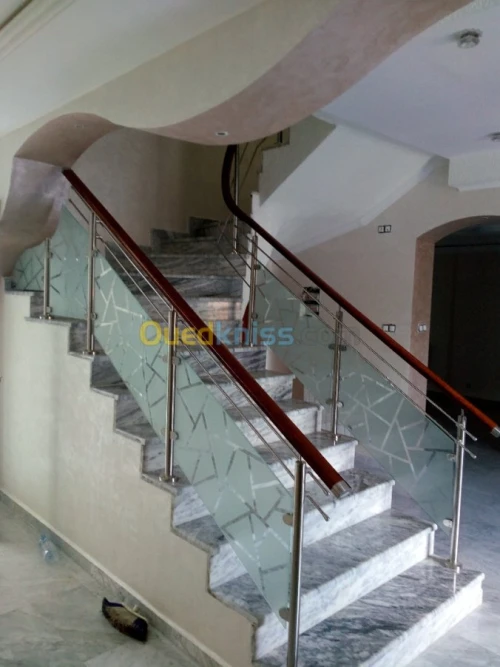 Rampes d'escalier toutes types 