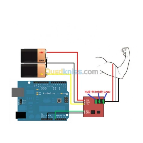 KIT CAPTEUR EMG ARDUINO